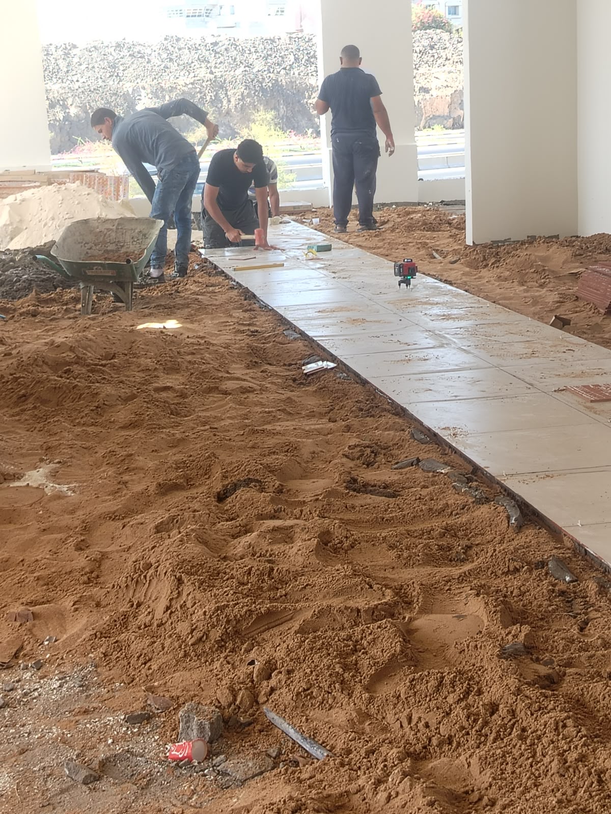 تركيب البلاط
